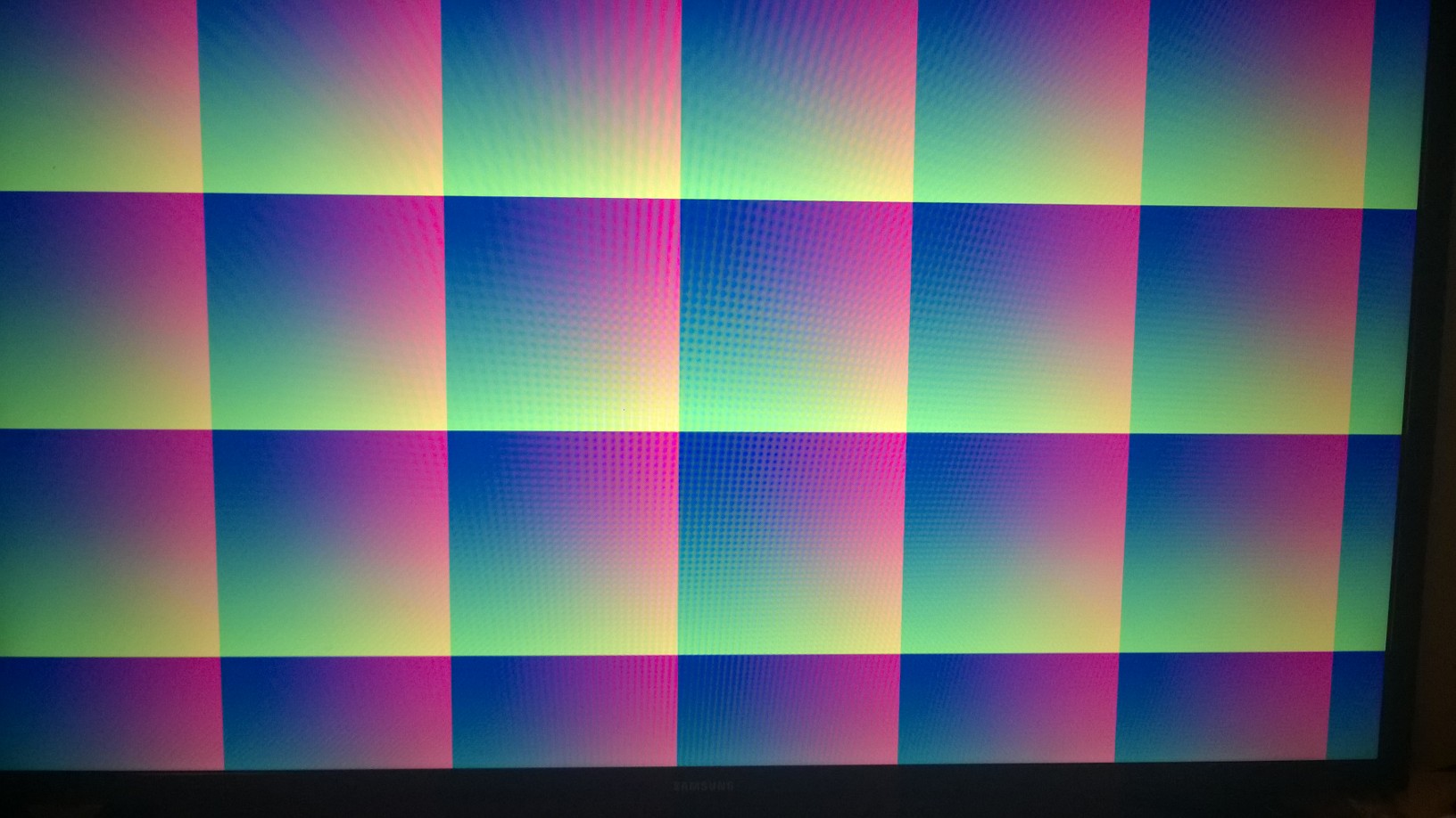 Output from our GPU being Displayed on HDMI Screen